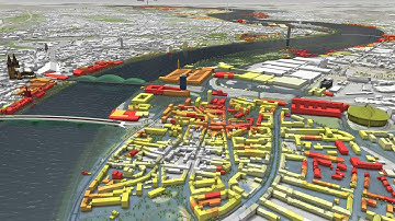 Integrated Simulation and Visualization for Flood Management (SIGGRAPH Talk 2020)