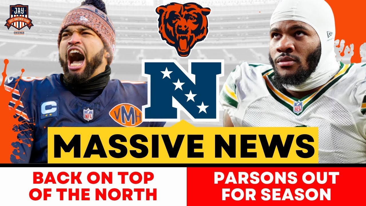 🚨Bears ARE BACK ON TOP Of the NFC North, 2nd in NFC + Micah Parsons OUT FOR SEASON. MASSIVE NEWS