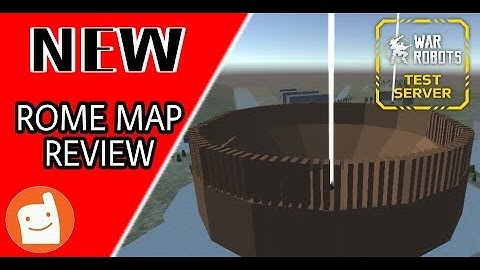 New ROME map Full Review : War Robots Test Server
