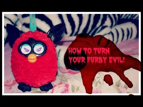 How To Turn Your Furby 2012 From Good To Evil