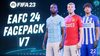 FC 24 FacePack V7 For FIFA23 (FREE)   Tutorial | TU17.1