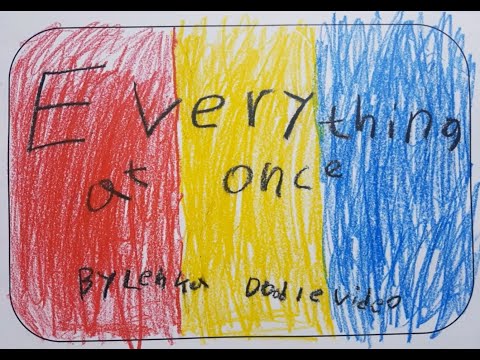 Everything at Once - Lenka Doodle Video (Gr 5 & 6 상모초등학교)