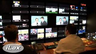 Behind the scenes in the ESPN truck that produces Major League Lacrosse
