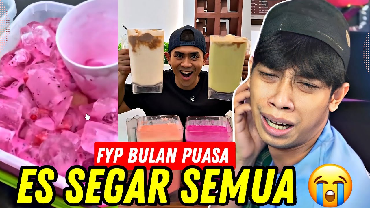 SIANG SIANG GINI POSTINGAN DI SOSMED KOK ES SEMUA … GAK TAHAN AKU 😭‼️