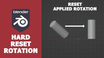 How to (hard) Reset applied ration  - Blender Tutorial