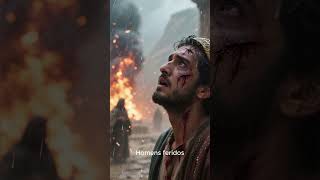 A 7ª Praga: A Saraiva de Fogo #históriabíblica #deus #fe #gosen #povodedeus #fogo #pedra #chuva #paz