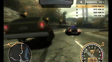 NFS Most Wanted - Race #128 - Union Row & Seaside (Speedtrap)