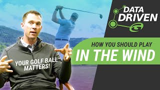 How you should play golf in the wind - hint your golf ball matters