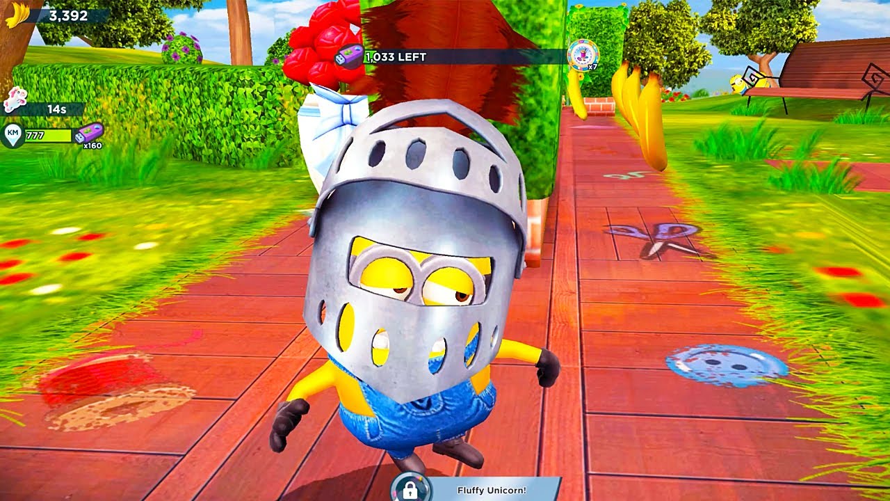 Knight Minion runs in Milestone 5 stage 3 in Italy Fashion Special