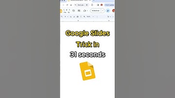 Google Slides Trick in 31 seconds 🤗 Leave a comment if you want more #googleslides tutorials