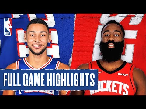 76ERS at ROCKETS | FULL GAME HIGHLIGHTS |  January 3, 2020