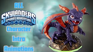 Skylanders Spyros Adventure All Skylander Animations And Catchphrases (NO VARRIANTS)