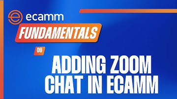How to Add Zoom Chat in Ecamm | Ecamm Fundamentals