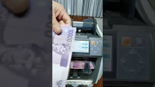 Bank teller standard cash sorter machine with Metal Thickness Sensor(For Taped cash)#cash  #banking