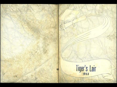 1953 Hico High School yearbook: The Tigers Lair