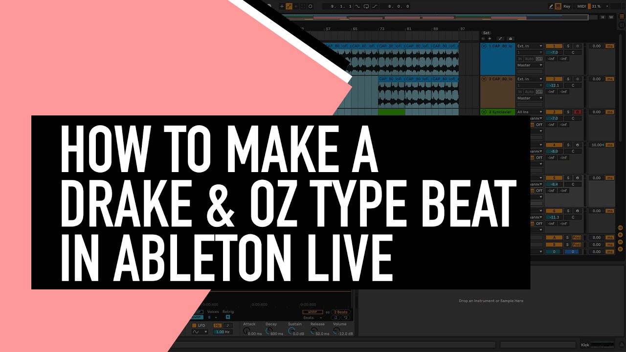 How to Make a Drake and OZ Type Beat in Ableton Live 11 - YouTube