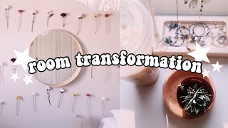 vsco inspired room transformation | part 1