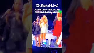 Oh Santa! #mariahcarey #jenniferhudson #arianagrande #viral #live