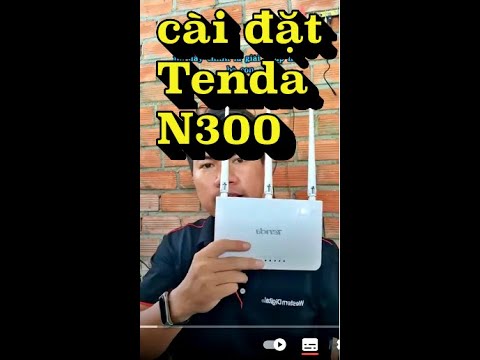 Video Tenda N300 - youtube