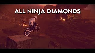 Trials Rising - All Ninja Diamonds - The End of the Trials Ninja Journey