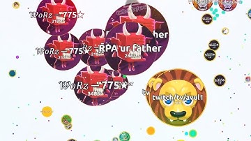 AGAR.IO SERVER TAKEOVER WITH BOTS AND MY SUBSCRIBERS #6 || OP-BOTS.COM