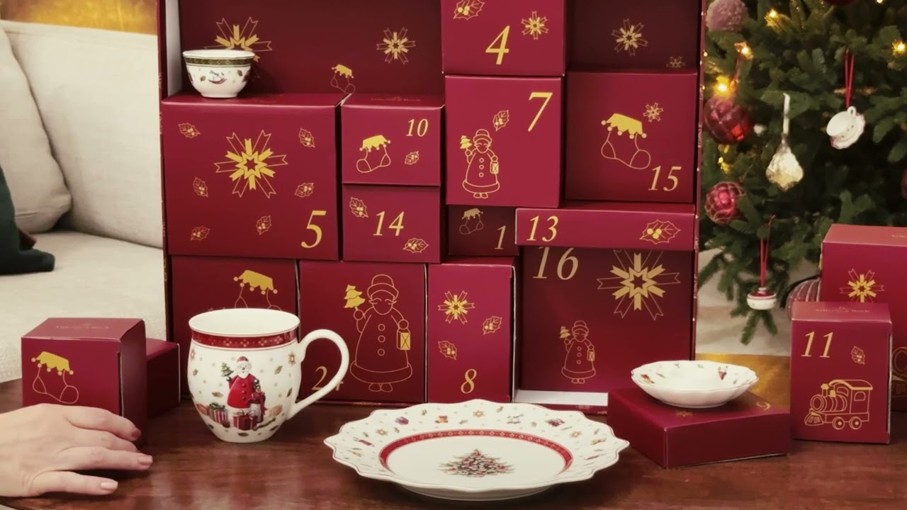 Advent Calendar Christmas Toys Memory Villeroy & Boch - YouTube