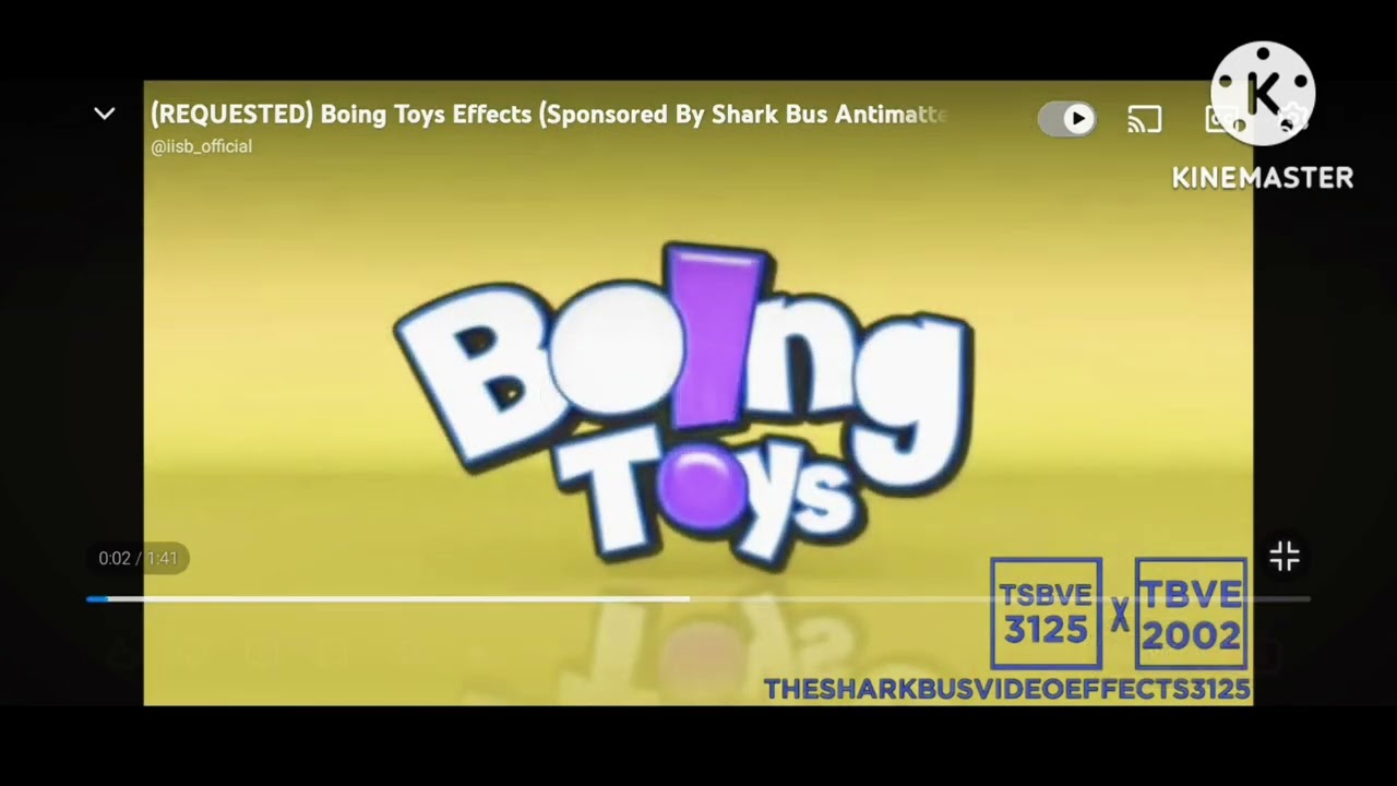 Boing toys logo effects inspired by Teleamazonas effects