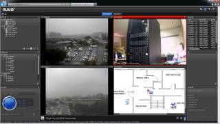 NUUO Titan NVR _Live view interface: view list