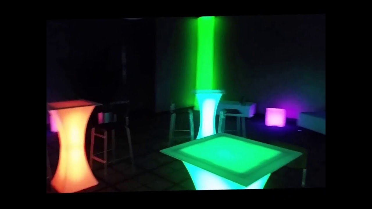 Led Lounge Furniture Rental Sales Chicago Il Youtube