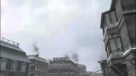 Random Tomahawk Across Map On Berlin Wall Black Ops