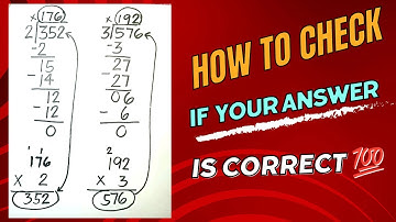 How to check if our answer is correct? #math #division #youtubeshorts