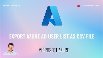 Hoe exporteer ik de Azure Active Directory-gebruikerslijst als CSV-bestand met behulp van PowerSh...