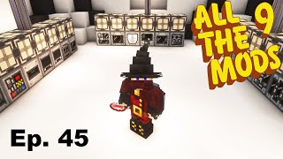 All The Mods 9 Ep. 45 Red Laser Lens! (Sort Of...)