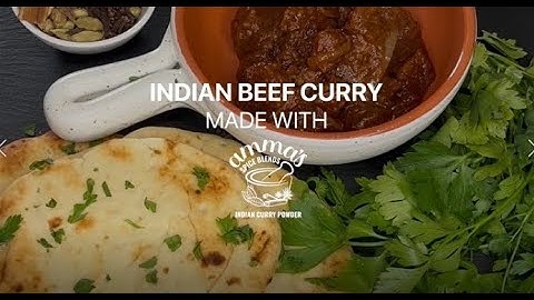 Beef Curry | Amma’s Spice Blends | Indian Curry Powder