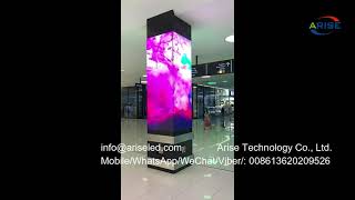 Indoor Outdoor Led Billboard Right Angle 90 Degree Big Led TV Display Screen,Right Angle Led Display