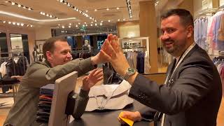 Famous Mind-Reading at Harry Rosen Winnipeg | Mentalist Patrick Gregoire Profile