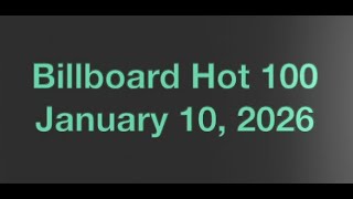Billboard Hot 100- January 10, 2026