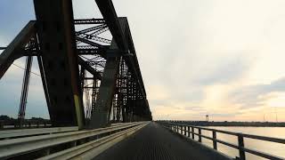 Crossing Bridge - Royalty Free Stock Footage