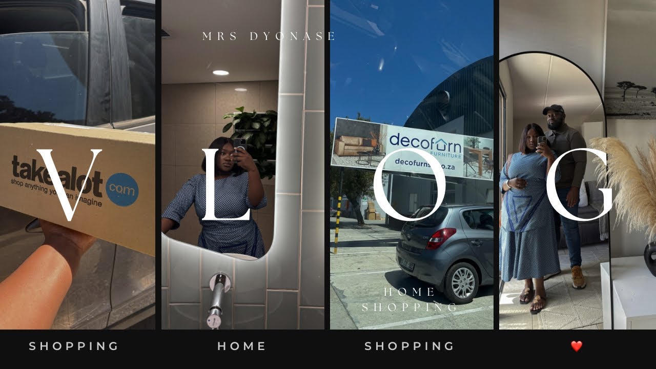 VLOGTOBER 3: Hello Cape Town| Homemakingl Shopping| Unboxing| Installing Security CameralDecofurn