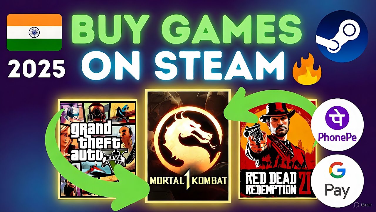 BUY STEAM GAMES with UPI! 💸 Easiest Ever Guide