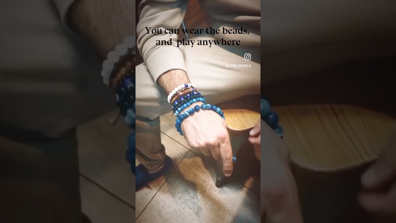 Flipping Worry Beads at Home