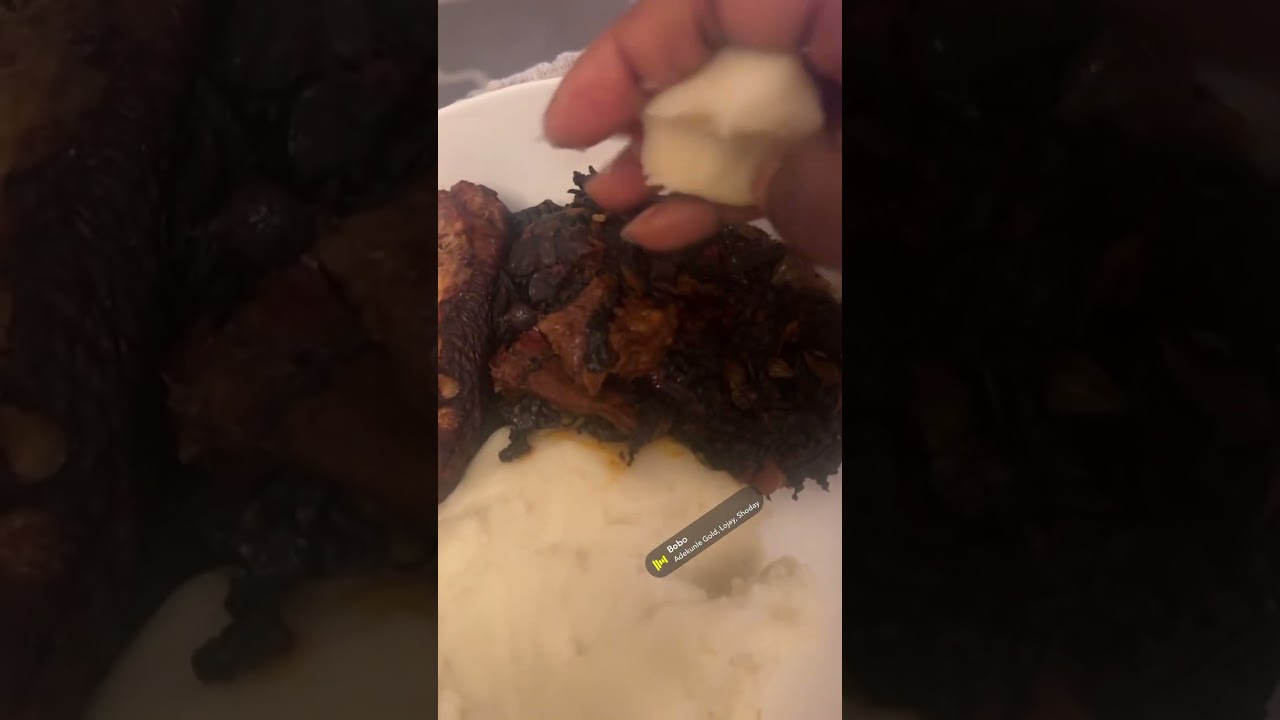 How to use blender for poundo yam