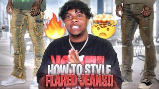 HOW TO REALLY STYLE FLARED JEANS 👖| WITH OUTFIT IDEAS!