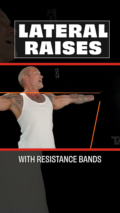 Resistance Band Overhead Press 