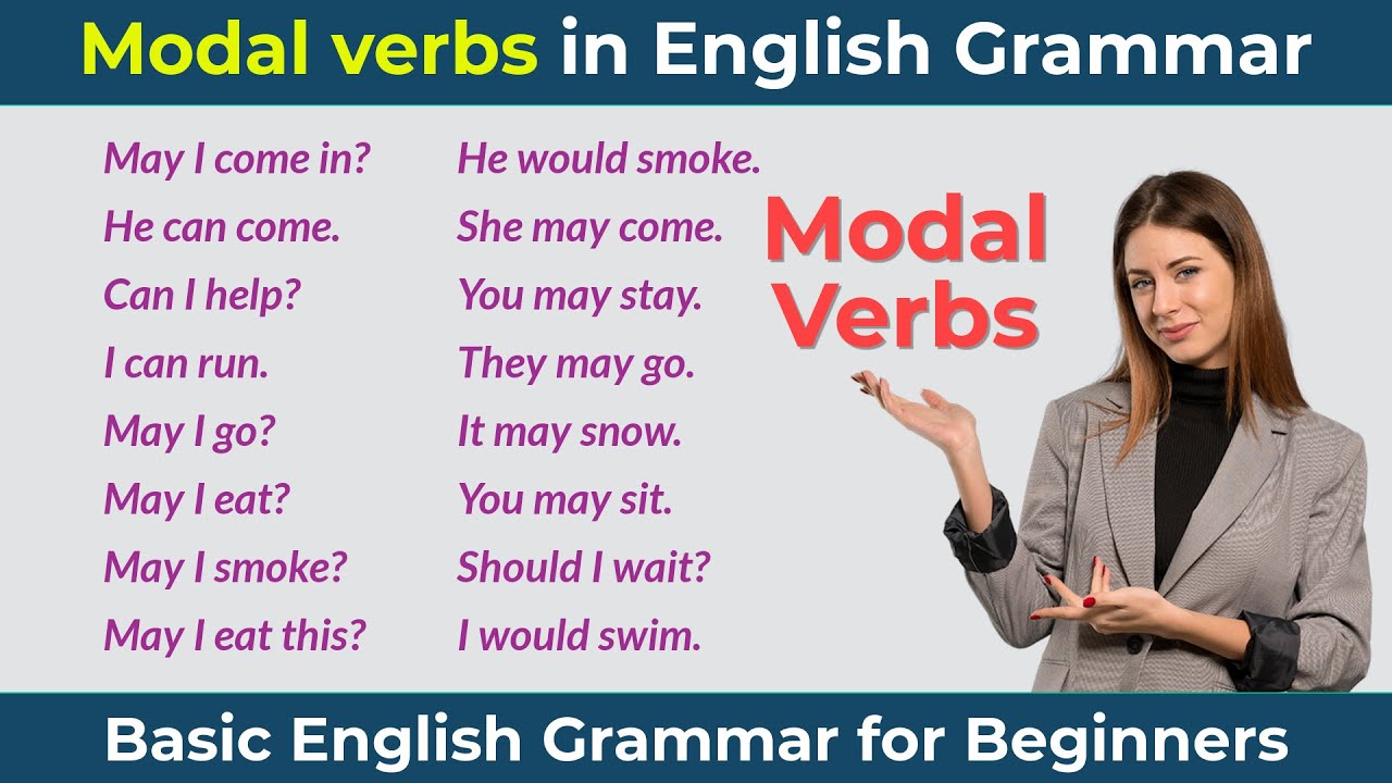 How to use modal verbs || Modal verbs in English Grammar || Basic ...