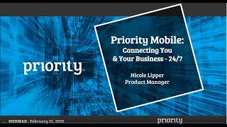 Priority Mobile - Connecting You & Your Business - 24-7 screenshot 1