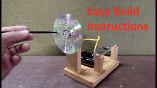 Simple siren disc build instructions // Homemade Science with Bruce Yeany