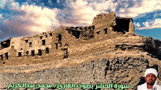 سورة الحشر بصوت القارئ/ محمد عبدالكريم - Surat Al Hashr
