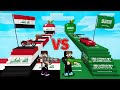 ماين كرافت حـرب طريق حظ الدول ولكن طريق العراق ضد السعودية