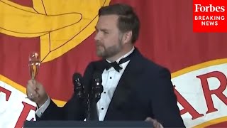'Here's To 250 More Years': JD Vance Leads Toast In Honor Of Marine Corps' Birthday